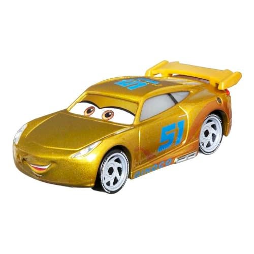 Disney Pixar Disney Cars On The Road Diecast Metallic Dinoco Racing Center Cruz Ramirez - Image 3