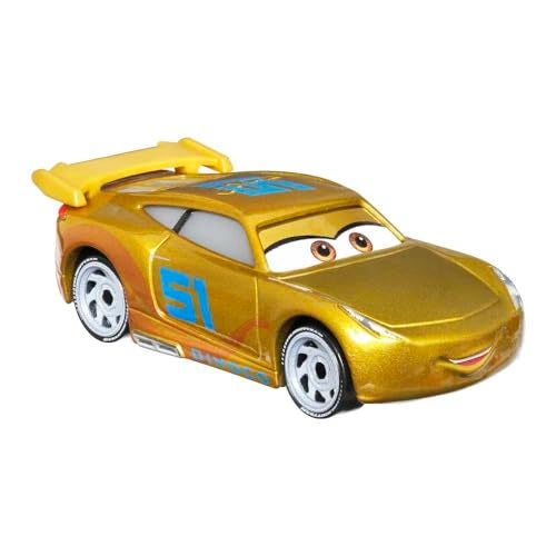 Disney Pixar Disney Cars On The Road Diecast Metallic Dinoco Racing Center Cruz Ramirez - Image 1