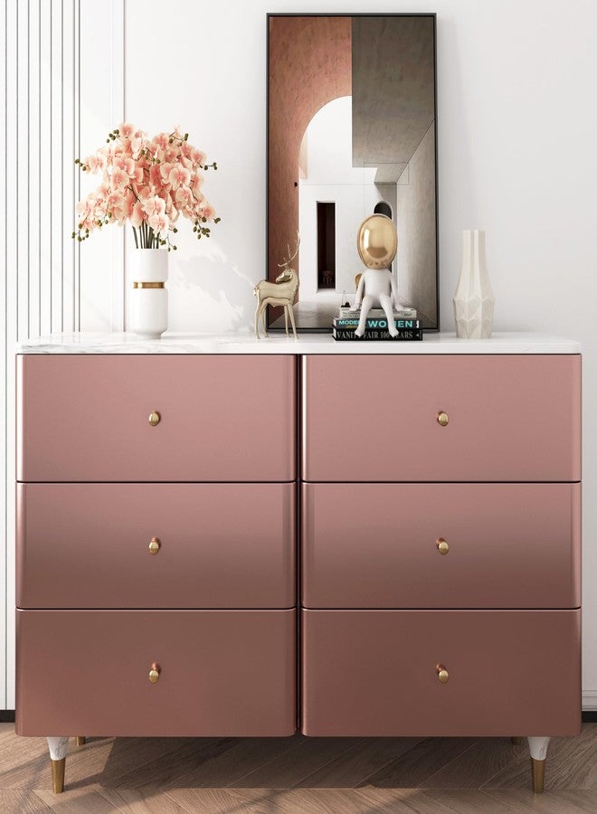 FunStick Pink Rose Gold Metallic Wallpaper Peel and Stick Metal Contact Paper for Appliances Cabinets Desk Refrigerator Vinyl Wrap Waterproof Removable Wall Paper for Kitchen Girls Bedroom 15.8"x78.8" - Image 2