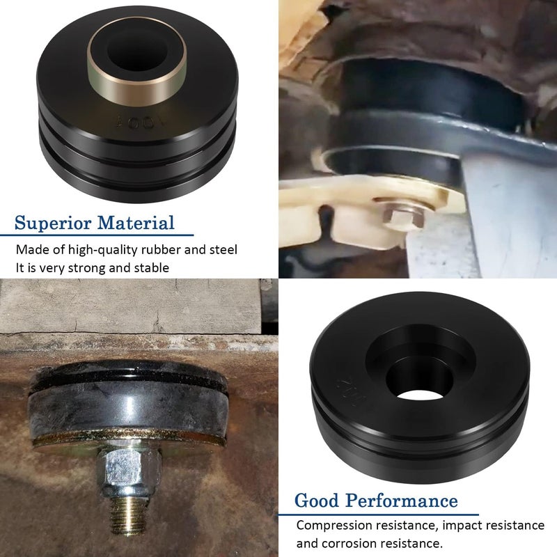USSKYBOY 9.4102G Body Mounting Bushing Kit - Universal Mount/Isolator with 2 Mounts, 4 Washers, and 4 Bushings - Image 2
