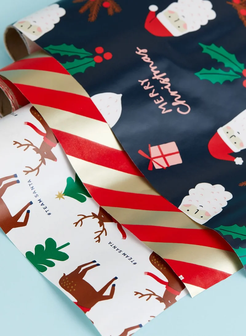Cotton On Kids 3 Pack Gift Wrap