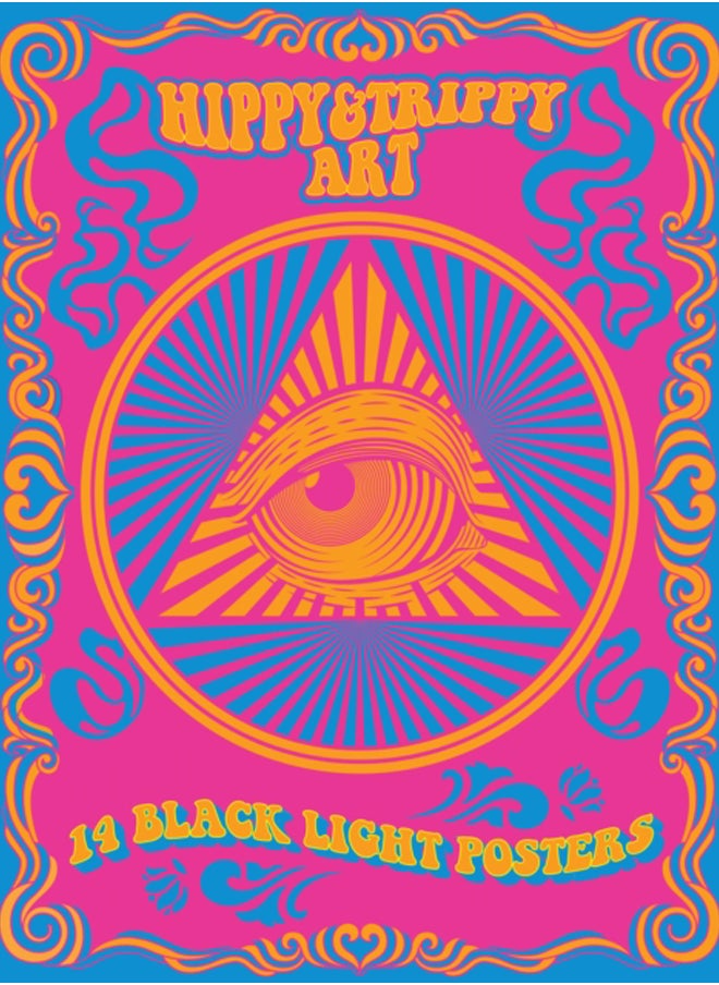 Hippy & Trippy Art : 14 Black Light Posters 