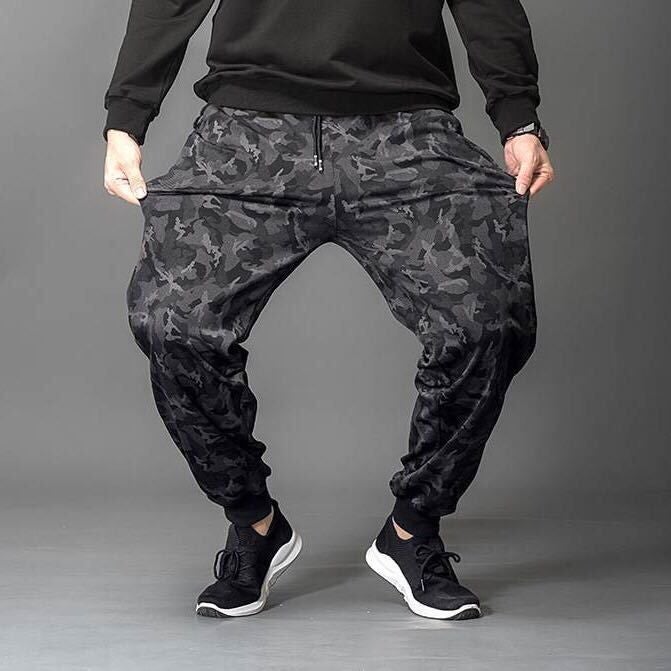 Large Size Casual Work Trousers for Men Camouflage Casual Pants