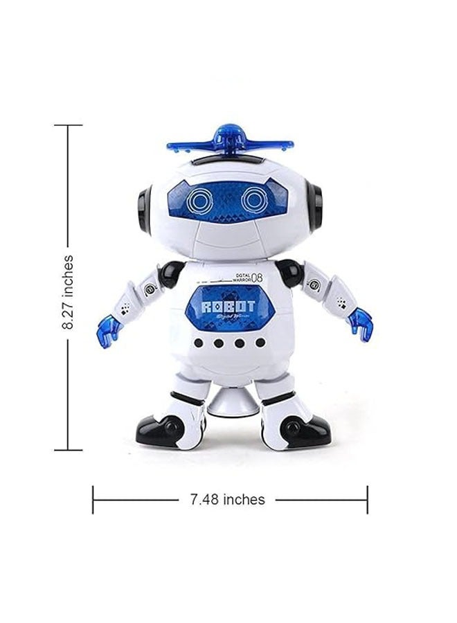 General Cable World Kids Dance Robot Toy with 3D Lights & Music, 360 Degree Rotation Toddler Birthday Gift, Non-Toxic Plastic, Multicolor  - Image 5