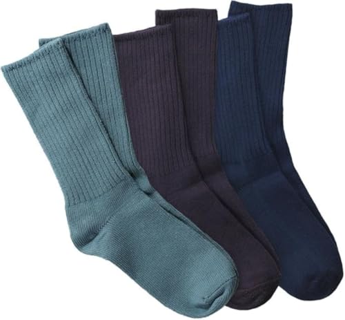 Maggie's Organics Cotton Tri-pack Cushion Crew Socks - Image 5