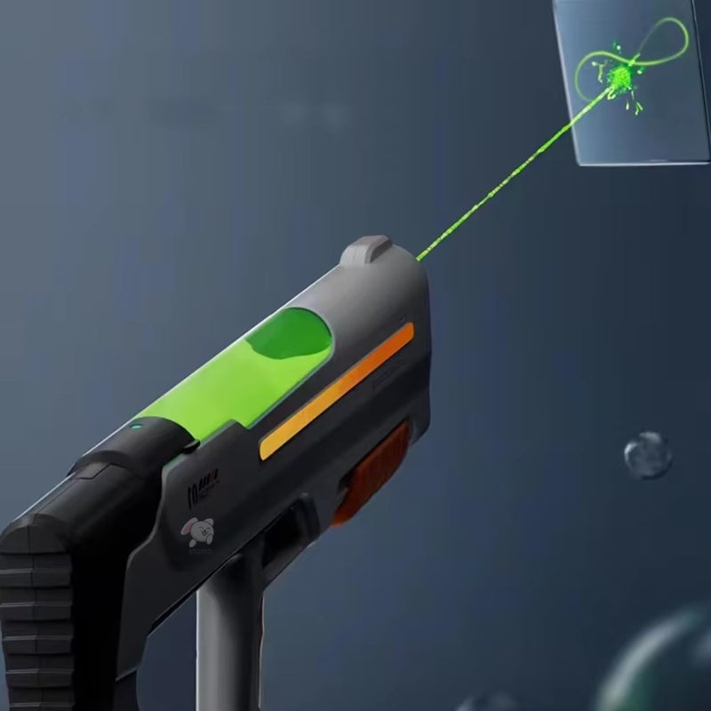 Storio Rechargeable Electric Automatic Big Powerful Holi Pichkari Water Gun Toy for Kids with Luminous Light | 600ML Inbuilt Storage | Upto 30Ft Range |High Pressure Mechanism - Image 4