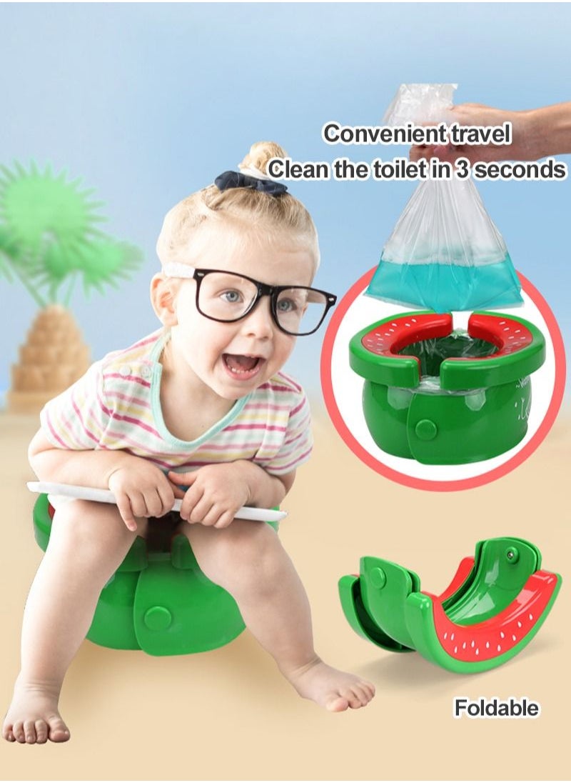 FIVESTAR TOYS Cartoon Folding No-Wash Child-Free Car Toilet  - Image 2