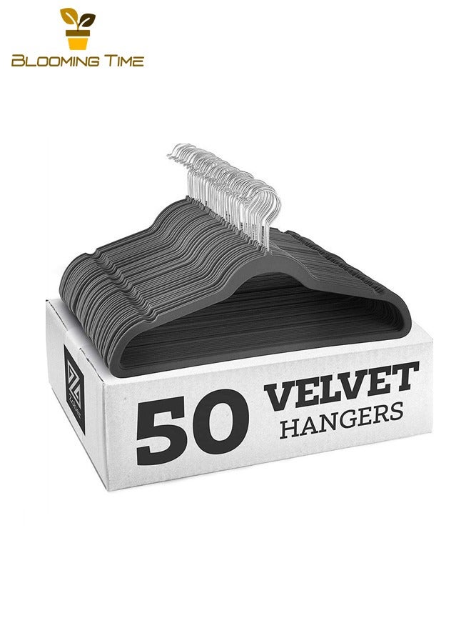 بلومنغ تايم 50 قطعة يتدفقون عدم الانزلاق عدم وسم البلاستيك تجفيف الرف ، متعددة الوظائف عدم الانزلاق الرطب والجاف تجفيف الرف ، رمادي - Image 1