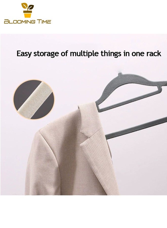 بلومنغ تايم 50 قطعة يتدفقون عدم الانزلاق عدم وسم البلاستيك تجفيف الرف ، متعددة الوظائف عدم الانزلاق الرطب والجاف تجفيف الرف ، رمادي - Image 4