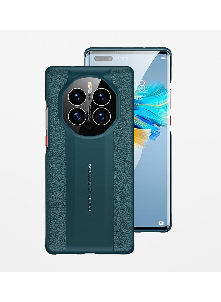 Suteni Back Cover Card Slots Leather Phone Case for Huawei