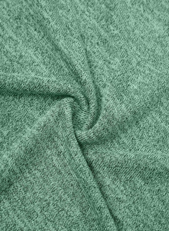 IFFEI Family Matching Pajamas Sets 2 Piece Lounge Set Long Sleeve Soft Loungewear Sleepwear Joggers with Pockets 2T Green - Image 5