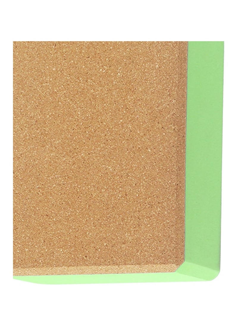 Folanry EVA Cork Splicing Yoga Block,2 Pack,22.8x15.2x7.6cm, High-density Double-sided Anti-slip Wear-resistant Yoga Brick with Comfortable Edge to Improve Balance, Strength and Flexibility  - Image 2