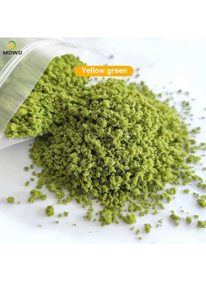 45g Light Green Artificial Tree Powder Realistic Fern Greenery For Dioramas Terrariums - Image 2