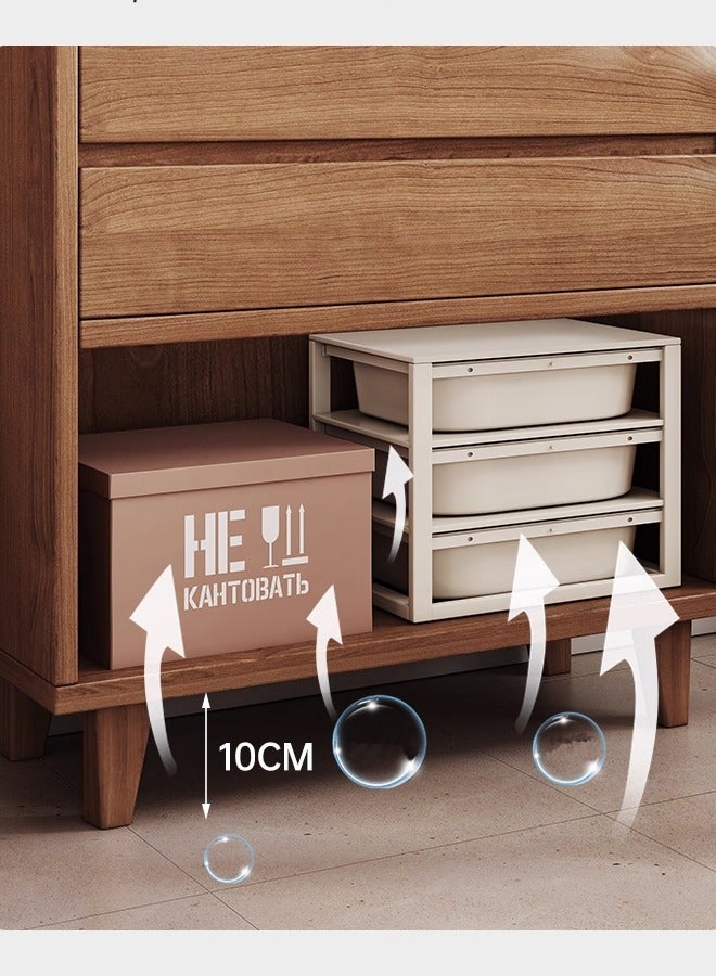 إن كي أكس رف تخزين كتب مع رفوف متعددة اللون بني 60*30*180 سم - Image 5