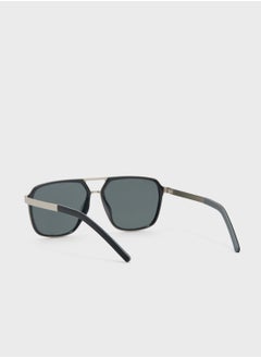 Robert Wood Polarized Lens Square Sunglasses  - Image 2