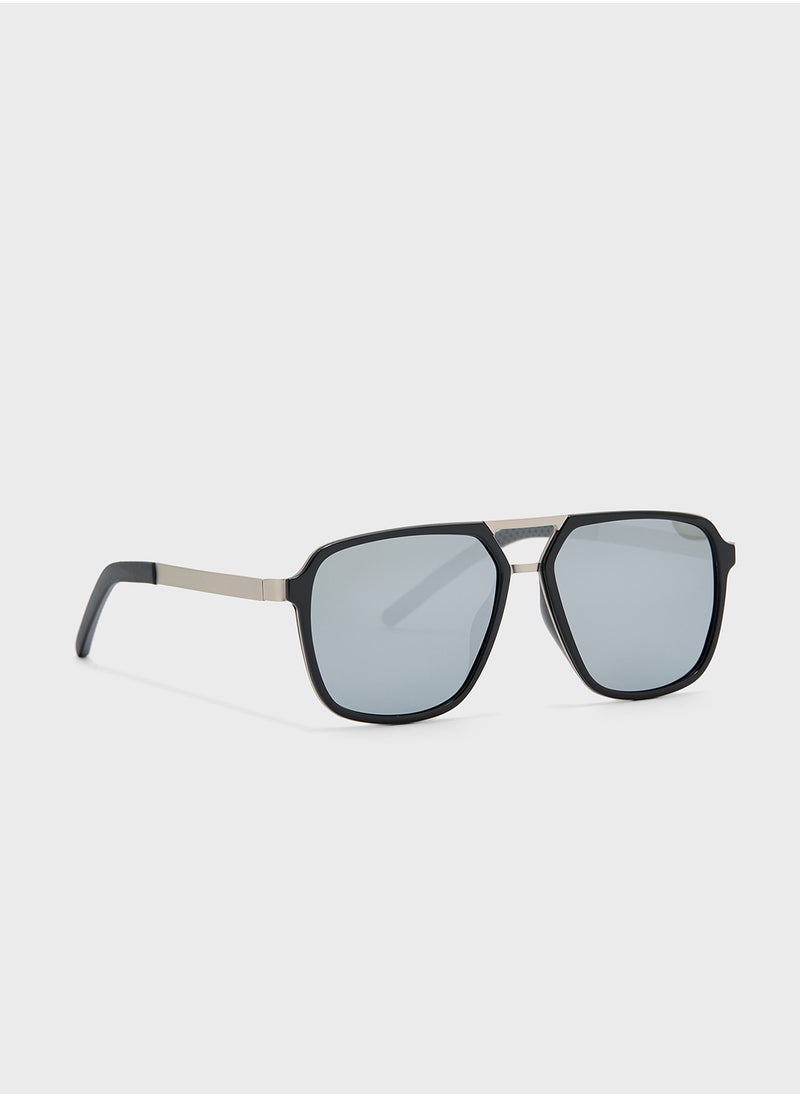 Robert Wood Polarized Lens Square Sunglasses  - Image 1