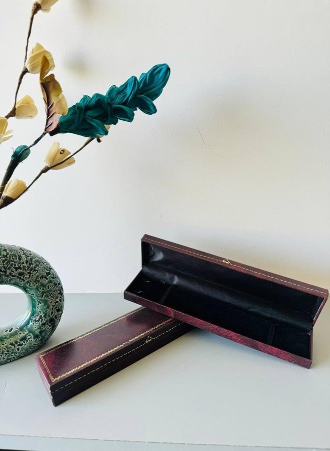 DSS Chain Gift Box Velvet Flocked Jewelry is Play (Brown, Black, Pack of 2) - Image 3