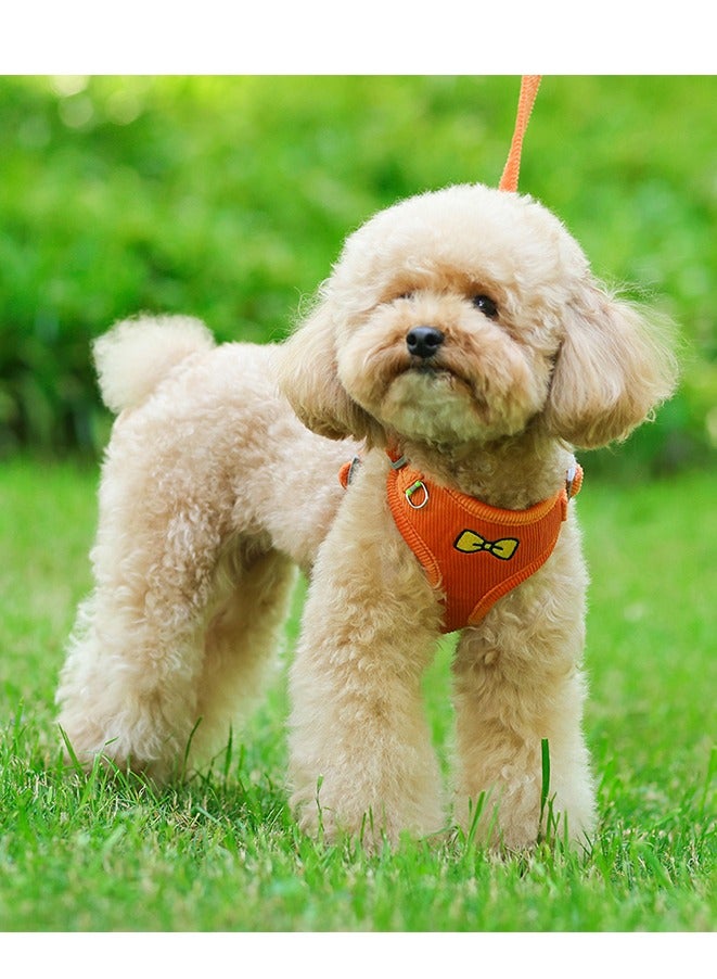 Generic Reflective Breathable Pet Harness Vest With Adjustable Leash for 2-3KG - Image 2