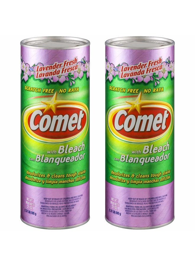 Comet , Lavender Fresh with Bleach 21 Ounce - Image 1