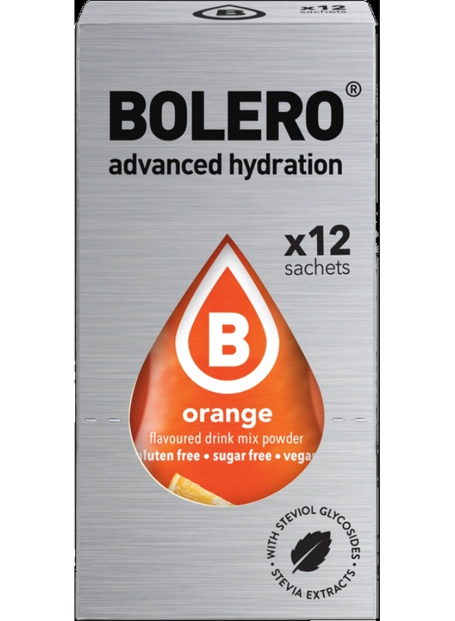 بوليرو منكهات الماء بوليرو - نكهة البرتقال (12*3 جرام) - Image 1