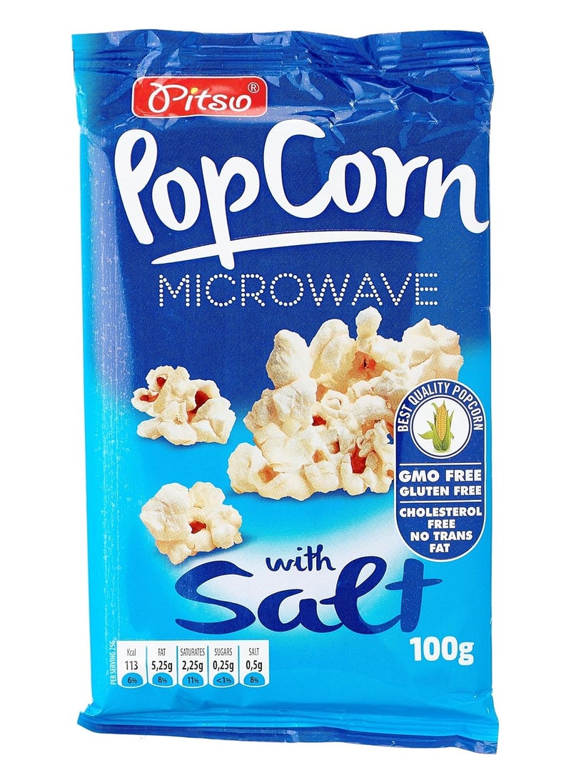 Pitso Microwave popcorn 100g with salt  - Image 1