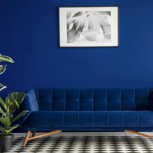 Cosmos Star Self Adhesive Vinyl Wallpaper Waterproof Decorative Self Adhesive Vinyl Wallpaper for Kitchen Cabinet Furniture Counter top (24 x 50 inch, Navy Blue Matte Wallpaper) - Image 4