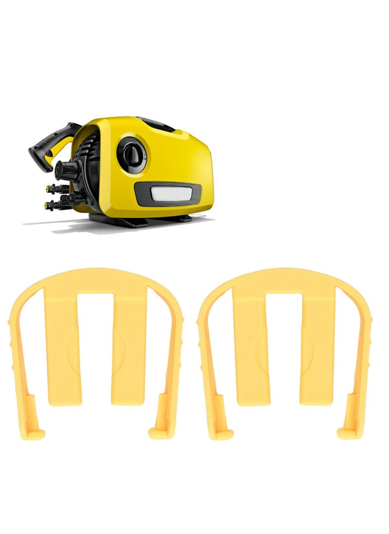 TLAXCA - For Karcher K2 K3 K7 Car Washer C Clip  , Car Home Pressure Power Washer Trigger Gun Replacement C Clip ,Car Wash Machine Quick Connector Buckle 2PCS (Yellow) - Image 1