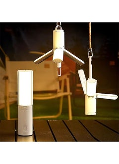 Generic Camping Lights, Portable Collapsible Camp Lamp, with Hook & USB Rechargable-4000mAh, Adjustable 3 Light Modes,IPx7 Waterproof Led Lantern, for Home,Outdoor,Hiking,Camping,Fishing,Power Cut.  - Image 1