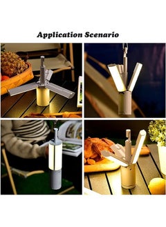Generic Camping Lights, Portable Collapsible Camp Lamp, with Hook & USB Rechargable-4000mAh, Adjustable 3 Light Modes,IPx7 Waterproof Led Lantern, for Home,Outdoor,Hiking,Camping,Fishing,Power Cut.  - Image 5