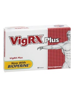 Vigrx Male Virility Supplement With Bioperine 60 Tablets  - Image 1