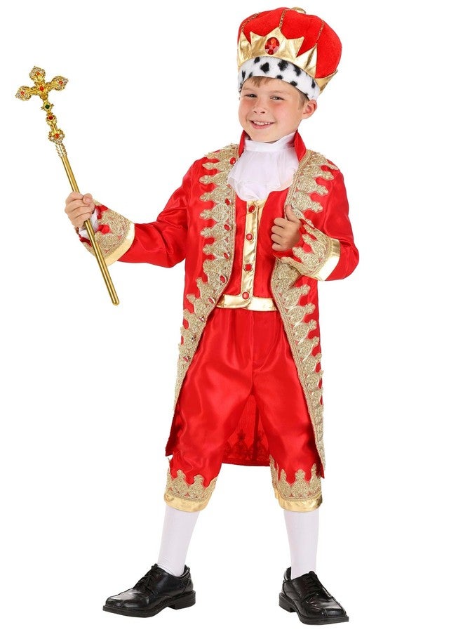 Fun Costumes Kids King George Costume | Royal King Outfit for Boys | Ideal for Halloween Parties, School Plays, and Dress-Up Large - Image 3