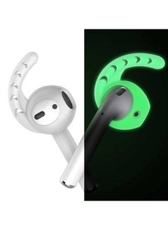 Ahastyle Premium Silicone Ear Hooks Cover for Airpods (3 pairs) -Night Glow  - Image 3