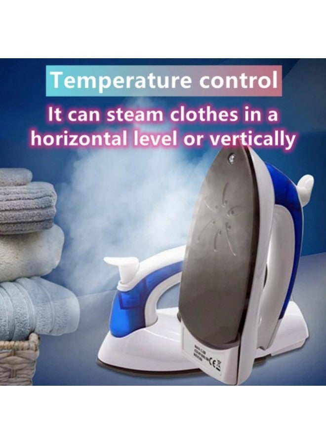 GGEROU Travel Iron Portable Steam Iron, Mini Handheld Iron for Clothes Non Stick Adjustable Temperature Control Small Compact Travel Steamer - Image 2