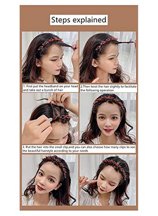 Shidara Hair Clips for Girl and Lady, Barrettes for Thin or Thick Hair, Double Bangs Hairstyle Hairpin | MULTI | Set of 2 - Image 5