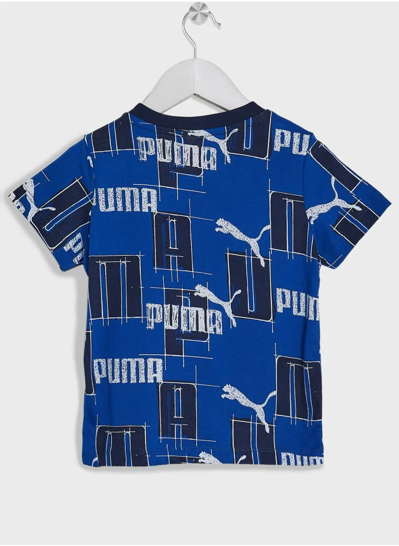 PUMA Kids Minicats Logo Lab Graphic Set