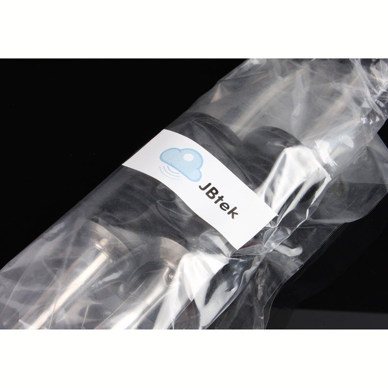 JBtek (12 Pack Stainless Steel Classic Bottle Pourers w/Tapered Spout - Image 3