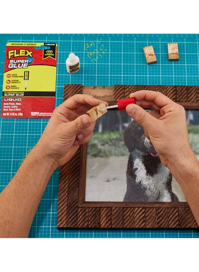 Flex Seal Super Glue Liquid 10 Gram Brush On Bottle - Image 4