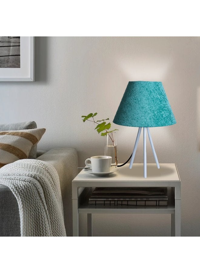 tbshomelamp Metal Table Lamp 45X30Cm - Turquoise