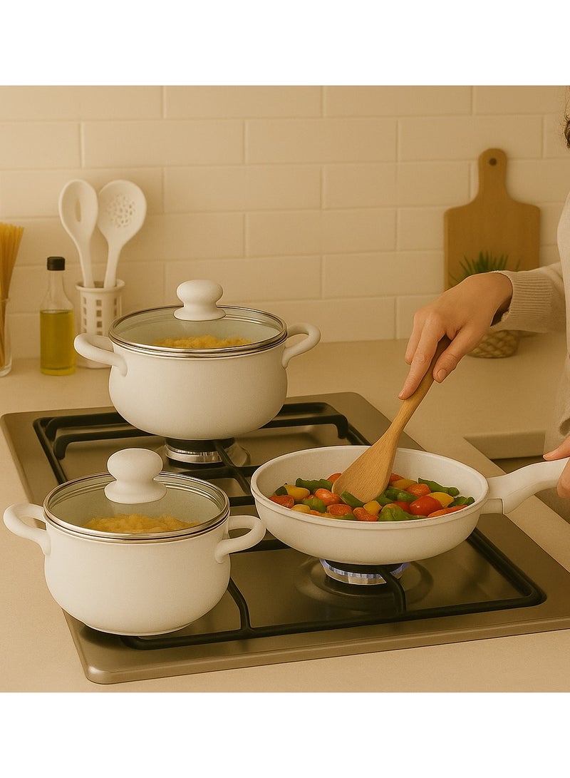 Bonera Turkish Granite Cookware Set 13 Pieces - Image 2