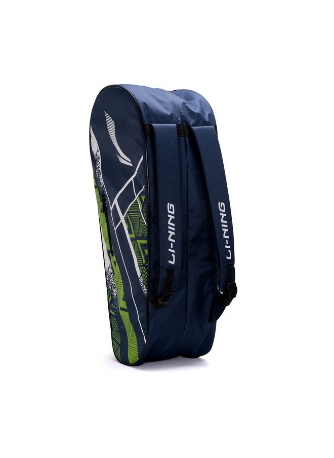 Li-Ning Li-Ning Raider Max Double Zipper Polyester Badminton Kit Bag (Blue , Large) | Unbreakable Zippers | Easy Mobility | Unisex - Men, Boys, Girls, Women  - Image 1