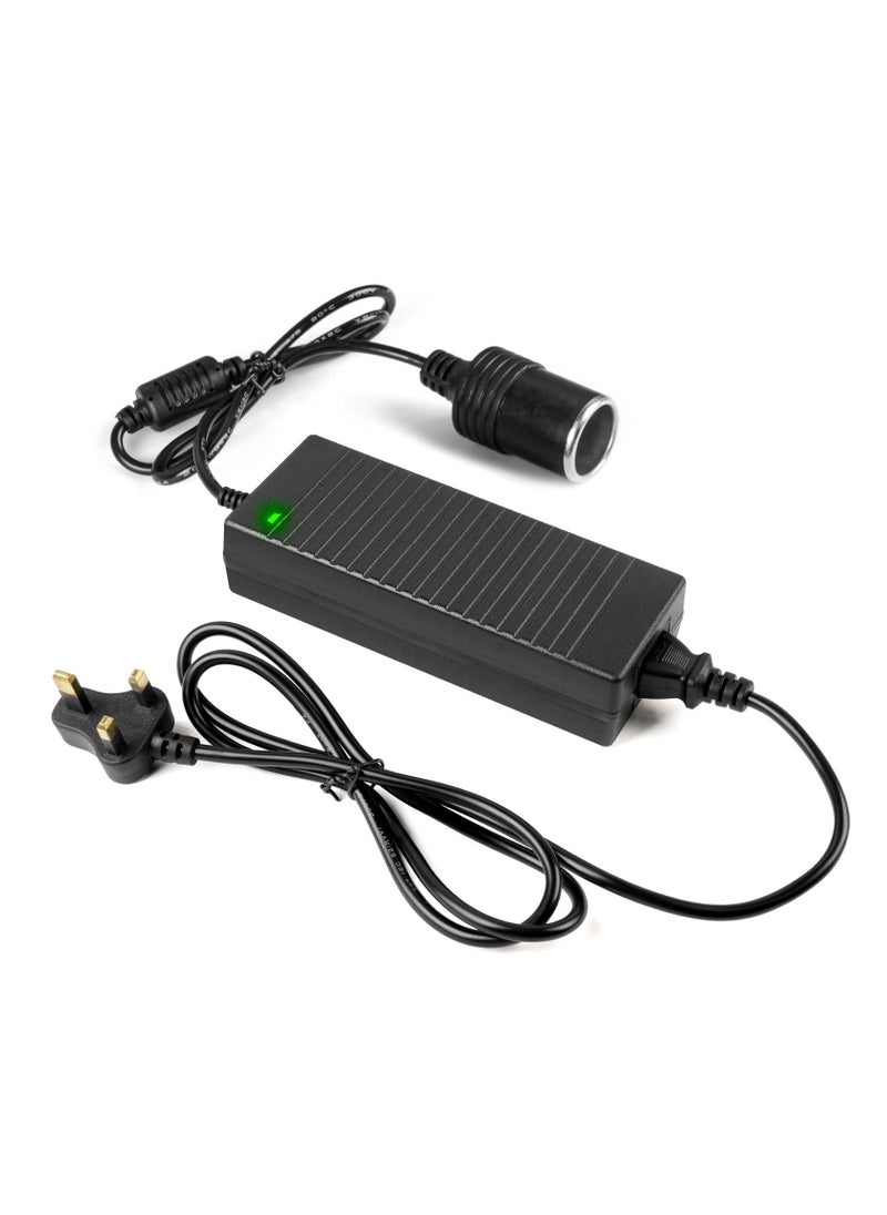 Generic - AC To DC Converter 100V ~ 240V to 12V 10A 120W Invertor Car Cigarette Lighter Socket AC/DC Power Supply Adapter Transformer For Tire Inflator, Car Refrigerator, Car Vacuum Cleaner,Cool Boxes - Image 1