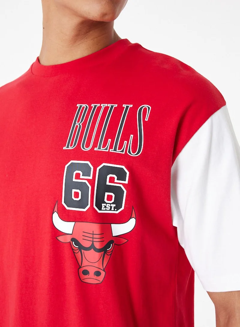 NEW ERA Chicago Bulls Oversized T-Shirt