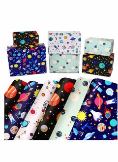 KASTWAVE Birthday Wrapping Paper, Happy Recycled Gift, Wrap Set, Bridal Baby Shower, Weddings, Graduations, Women, Men, Boy, Girl, All Occasion  - Image 1