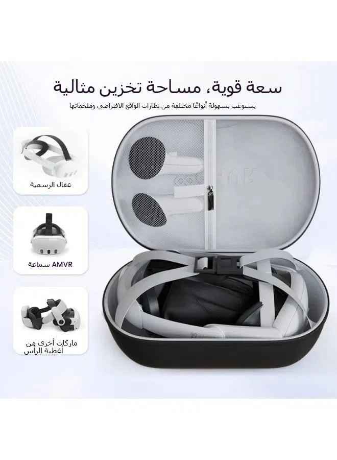 AMVR Compatible VR Organizer Compatible with Quest 3 S/Pico 4 Ultra Portable Case  - Image 2
