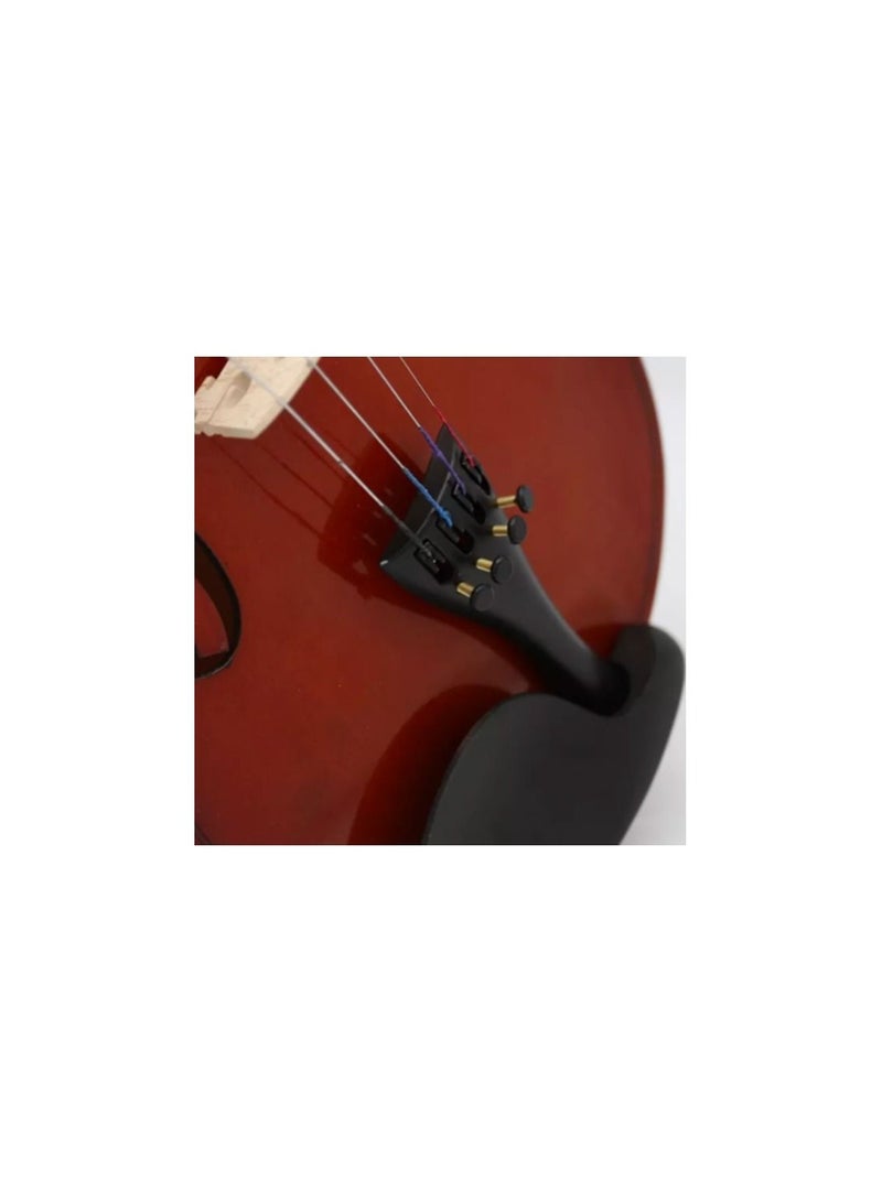 Megarya Megarya Student Violin for Beginners Kids & Adults Full Size Fiddle With Bow Rosin Carrying Case Solid Wood Instrument Violin 3/4  - Image 5