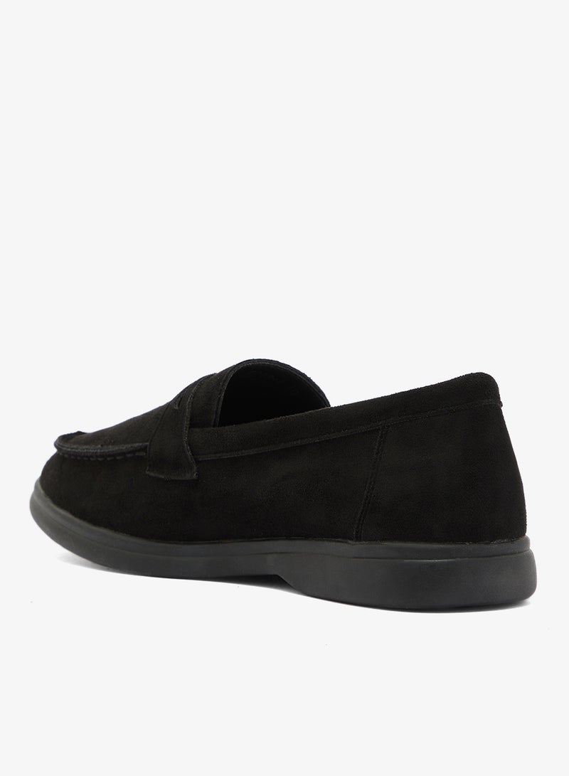THE BROWN Suede Classic Loafers - Image 2