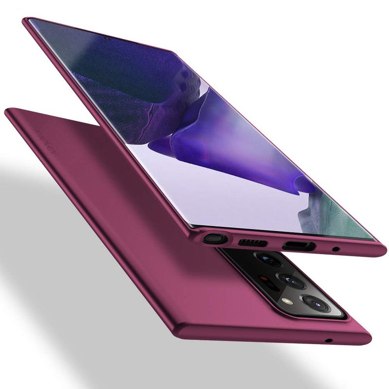 حافظة Xlevel لهاتف سامسونج نوت 20 ألترا 5G رفيعة وناعمة من TPU رقيقة للغاية، غلاف هاتف نوت 20 ألترا بلمسة نهائية غير لامعة، حافظة هاتف بقبضة مريحة لهاتف سامسونج جالاكسي نوت 20 ألترا 5G
