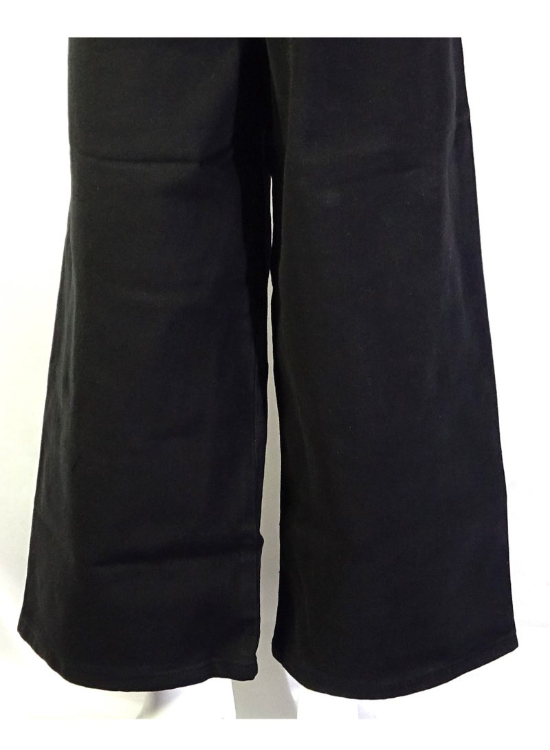 SHELTERE "Girls' denim jeans with a waistband button, solid color from Shelter Collection 23043" - Image 4