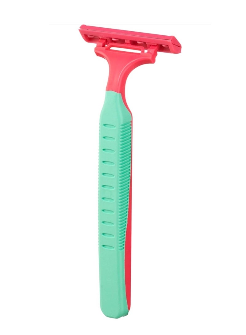 Balea 2-Blade Disposable Body Razors with Aloe Vera & Vitamin E, 10 Pieces - Image 2