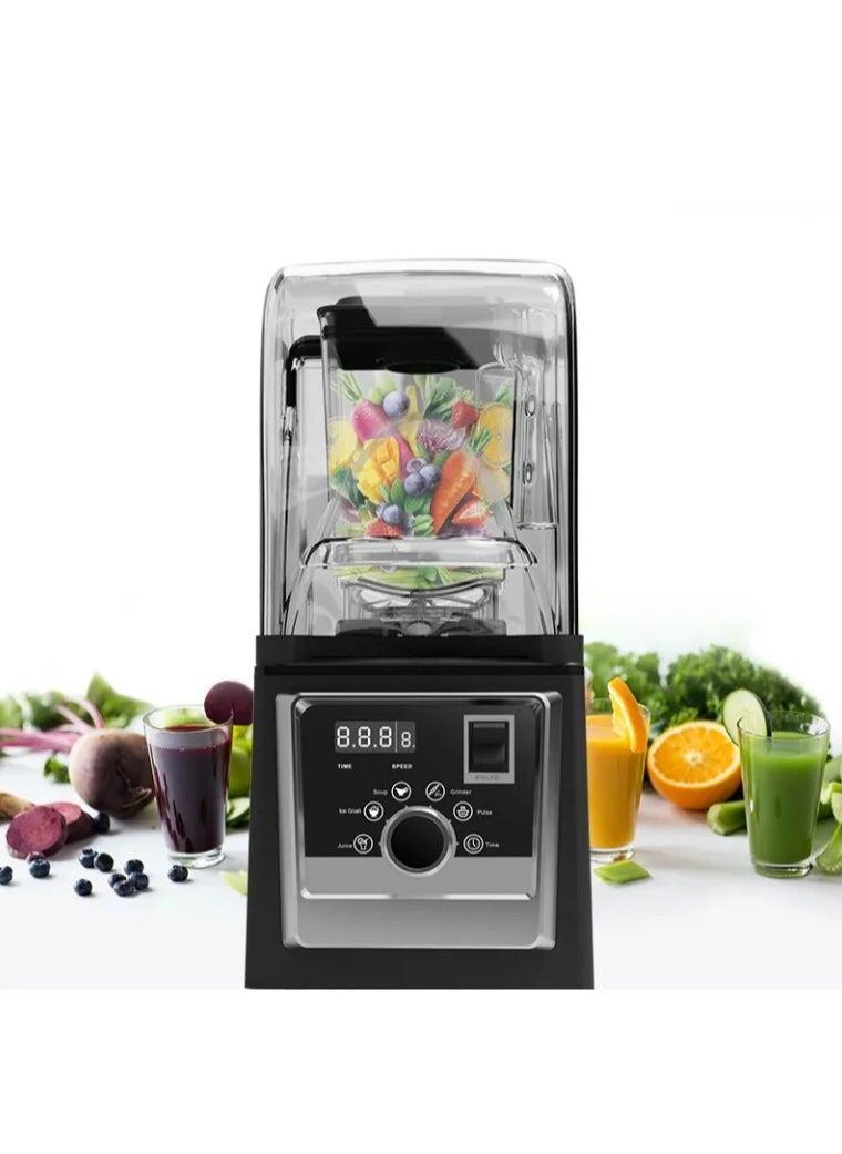 LETWOO LETWOO Commercial Sound Proof Cover Electrical Juicer and Food Process Blender, Kitchen Blender and Grinder  - Image 4